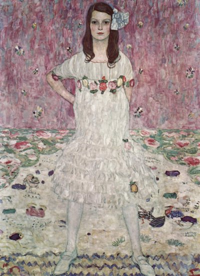 Mäda Primavesi by Gustav Klimt